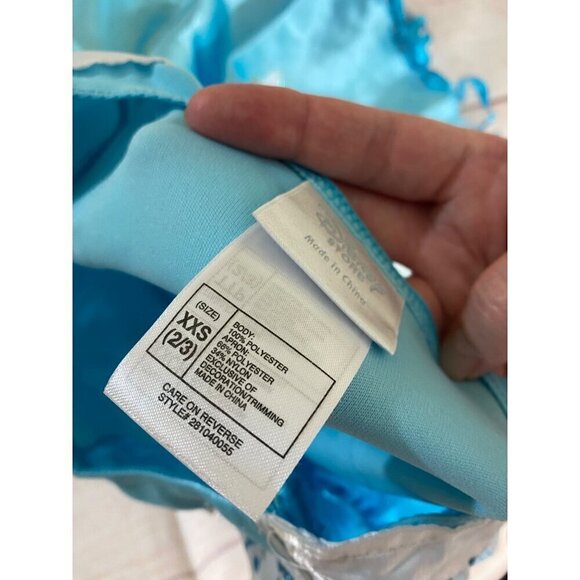 Disney Store Official Toddlers Alice In Wonderland Girls Cosplay Costume Dress - - Picture 10 of 11